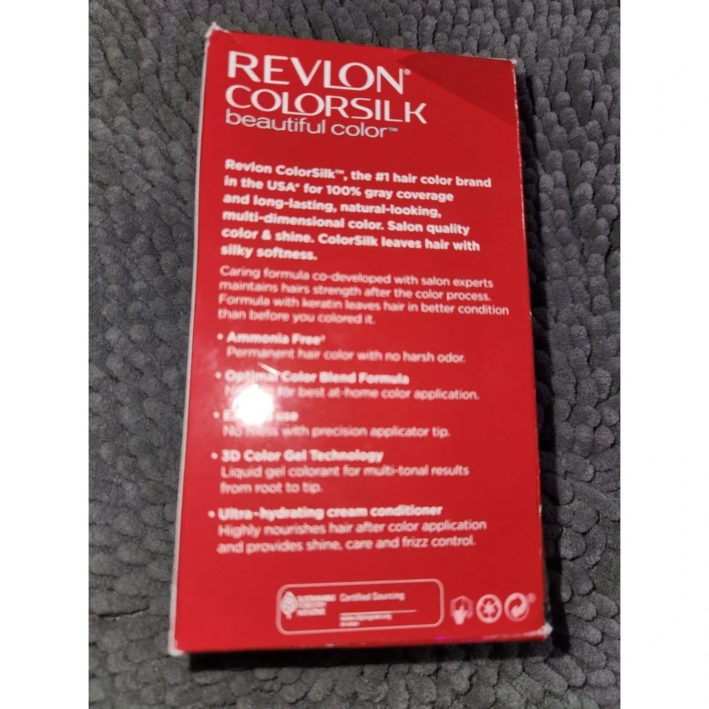 Revlon Colorsilk Color w/ Bond Repair Complex 42 Medium Auburn Permanent‎ Color